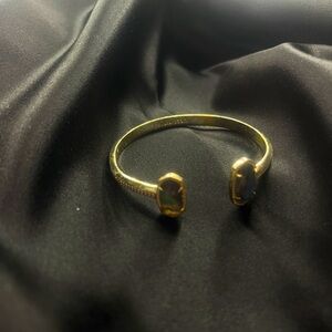 Kendra Scott: Elton Gold Cuff Bracelet in Abalone Shell